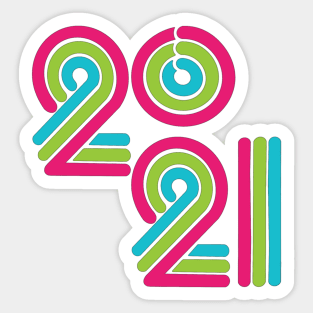 2021 Activity rings Sticker